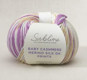 Baby Cashmere Merino Silk DK Prints - Passionknit