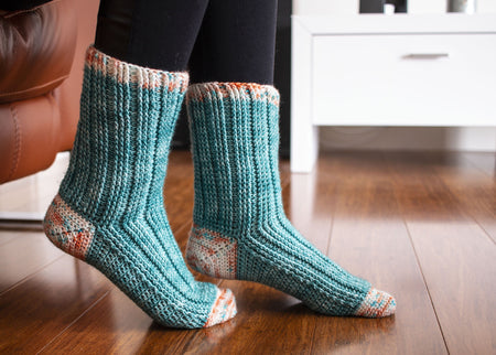 Segue Socks (Crochet)